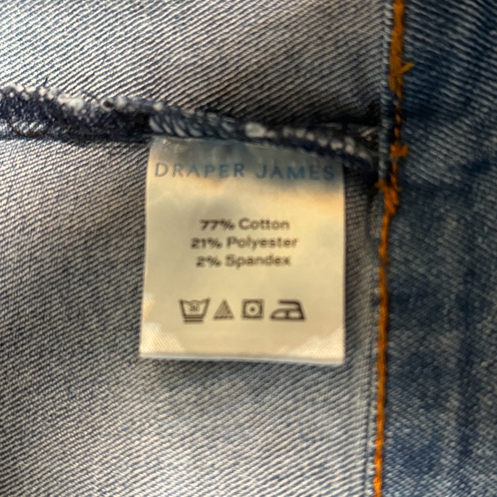 Draper James Girls Denim Ruffle Jacket - Picture 5 of 6